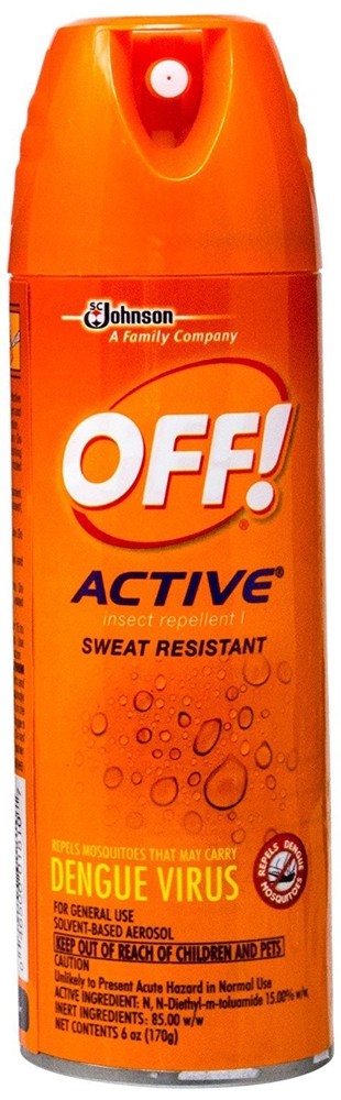 Off! Insect Repellent II, Aerosol, Fresh Scent – 15% DEET (no longer…