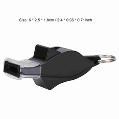 (2)AKLOSIPY Basketball Football Soccer Referee Whistle – Emergency Survival
