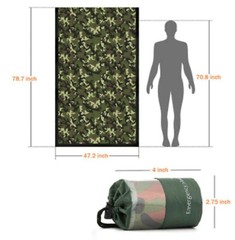 Outdoor Waterproof Survival Thermal Emergency Sleeping Bag Bivy Sack