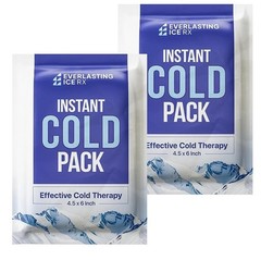 2 Pack Ice Packs Small 4″ x 6″ First Aid Emergency Survival Sports Hiking Kits