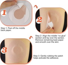 25 Hypoallergenic Waterproof Sensor Covers for Libre 2/3 Plus – Long-Lasting Use