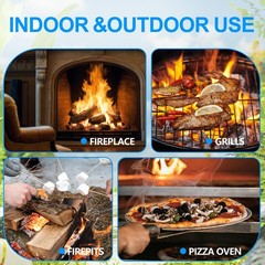 110 Pieces Fire Starter, Waterproof – Natural Fire Starters, for BBQ, Firepla…
