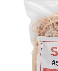 Staples Rubber Bands Size #54 Assorted Colors 1/4 lb Bag Mid‑Size Economy Bands