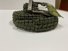NEW Stone River Gear 500 Lb. Survival Paracord Belt Green X-Large Waist 44″-48″