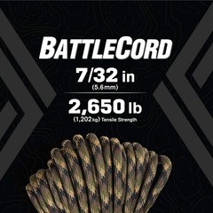 Heavy Duty 5.6MM BattleCord – 600.39 Inches with 2650lb Tensile for Diverse Uses