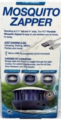 💙 PIC 2-In-1 Indoor and Outdoor Mosquito Insect Zapper Charge & Go Portable