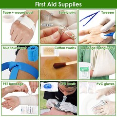 Survival Kit Tactical Emergency Survival Gear for Hiking Camping Backpacking