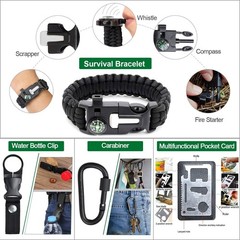 Survival Kit 35 in 1, First Aid Kit, Survival Gear, Survival Tool Gifts for M…