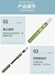 2026 Waterproof Portable Flint Fire Starter Multifunction Survival Camping Tool⭐