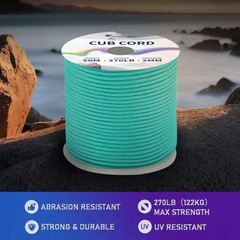 Paracordland-270LB Parachute Cord -164FT-2mm Micro Paracord-Utility 50m Mint