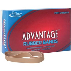 Alliance Rubber 27075 Advantage Bands 1 Pound 7 x 5/8 inches, Beige