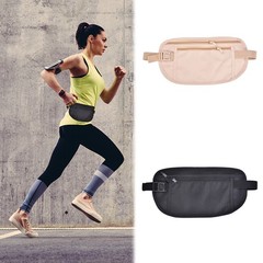 Invisible Travel Passport Pouch Money Belt Bag Hidden Security Wallet Travel Gif