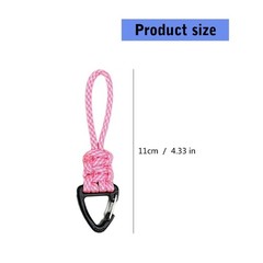 10lots Paracord Weave Handmade Keychains Lanyard Buckles Car Trinkets Key Holder