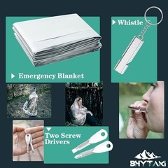 Survival Kit 37 in 1 Survival Gear, Survival Gear Tool Emergency Gift