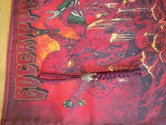 Knife, Book Bag Or Key Lanyard With Viking Beard Head