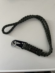 Sazoemao Heavy Duty Paracord Lanyard Necklace Whistles Strap Braided 550 Keychai