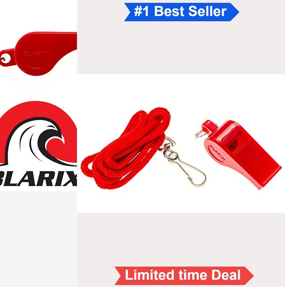 Lifeguard Pea Whistle Plastic Ultra Loud Emergency Safety Whistle with Soft