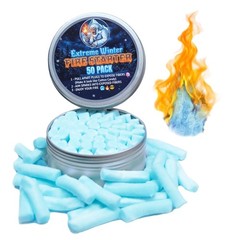 FIRE Starter Plugs (50 Pack) Extreme Winter & Weather Resistant Can Light 50+…