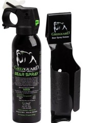 GRIZ Guard 30 Feet BEAR Deterrent Repellent Spray 7.9 oz GLOW CAP CAMPING HIKING