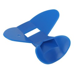 Kids Nose Flute Plastic Flute Dark Blue Nose Training Whistle For Nose Throa CX4