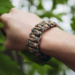 Paracord Survival Bracelet Wristband Military Emergency Camping Hiking Rescue