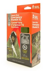 Survive Outdoors Longer Heavy Duty Emergency Blanket, 5 x 8 ft
