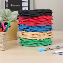 Foshine Rubber Bands Garbage Can Elastic Large Size Assorted Colors