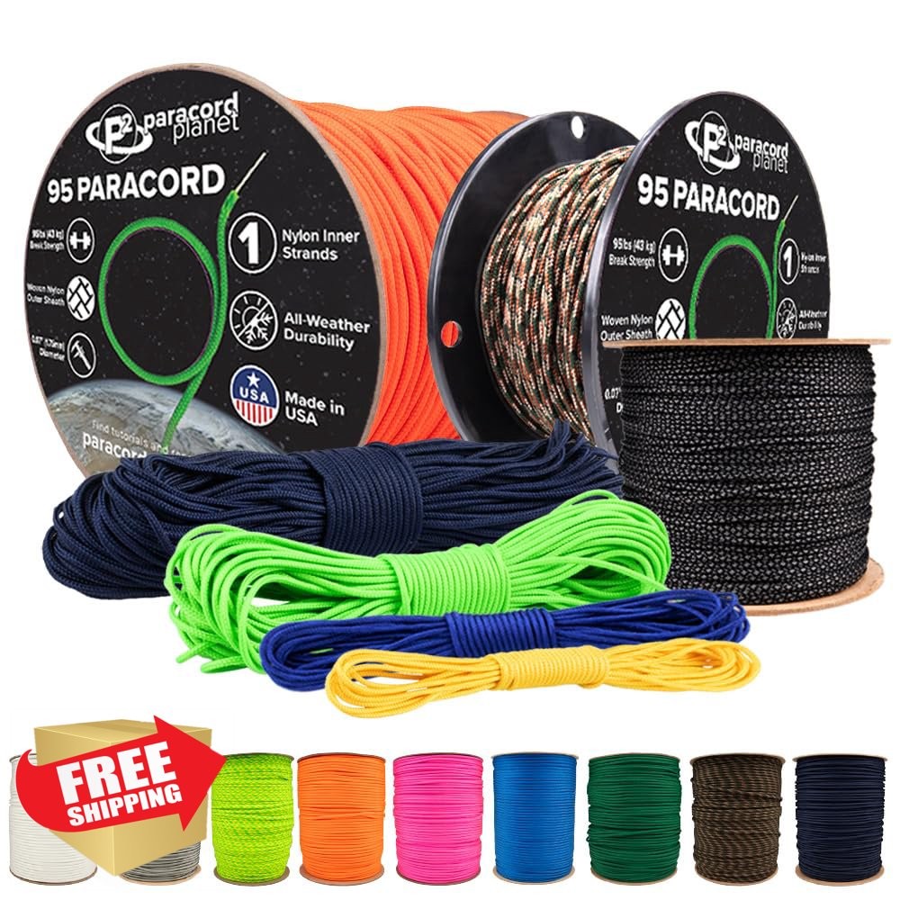 Paracord Planet Type 95 Paracord Nylon Crafting Cord