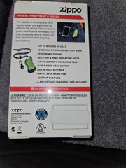 Zippo Heatbank 9s Rechargeable Hand Warmer & Power Bank Up to 9 Hours Heat New