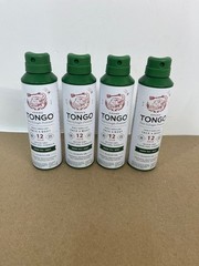 4pk Grand Tongo Green Tea Mint Insect Mosquito Repellent Bug Spray DEET Free