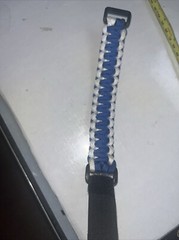 Blue and White Reversable Paracord Bracelet Royals Dodgers Colors