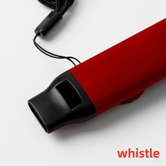 Viriber 7-in-1 Survival Whistle w/Compass, Thermometer, LED, Lanyard
