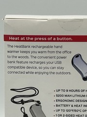 New Sealed Zippo HeatBank 9s Hand Warmer Rechargeable Power Bank Silver