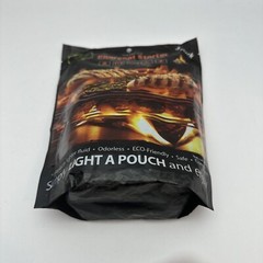 Chemical Free Charcoal Briquette Fire Starter Pouches for BBQ Grill Smoker – 3PK