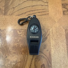 Coghlan’s Four Function Whistle Thermometer, Magnifier, Compass Black US