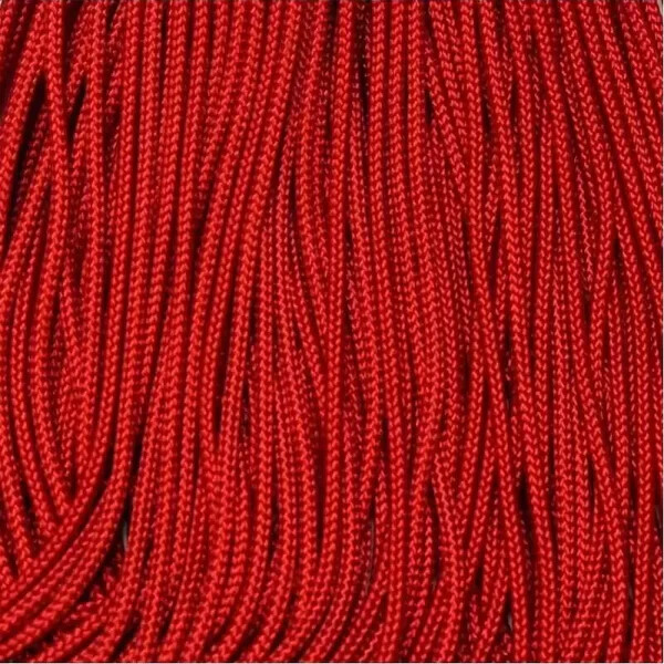 95 Cord (Type 1) Paracord Imperial Red 100 FT USA MADE & SELLER