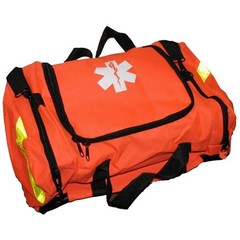 Empty First Responder Bag w/ Rigid Foam Divider Insert – Orange