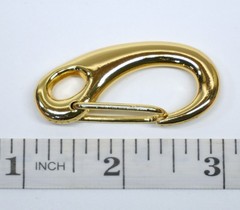 Gold Wave Clips – Sleek, Durable, and Perfect for Paracord Projects