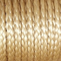 ASR Outdoor Braided Technora 950lb Survival Cord Rope – Natural (Many Lengths)