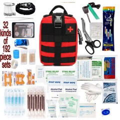 Outdoor bag Outdoor Emergency Kit Outdoor Kit Car First Aid Kit 192pcs/bag