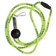 Fox 40 – Breakaway Lanyard with Logo – NEON YELLOW – Best Value!