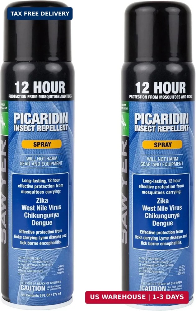 Sawyer Products SP5762 20% Picaridin Insect Repellent, Continuous Spray, 6 Fl Oz