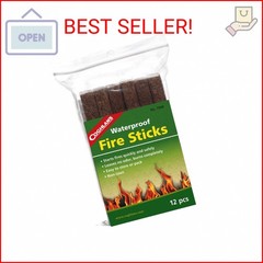 Coghlan’s 7940 Fire Stick, (Pack of 12)