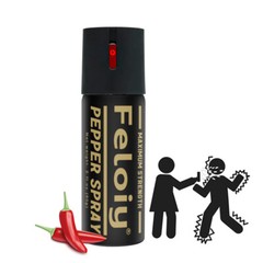 Feloiy Professional Pepper Spray Max Strength 2oz Self Defense Protection