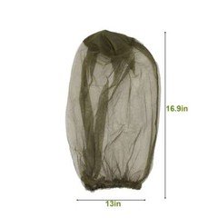 5X Mosquito Bee Insect Mesh Net Midge Insect Camping Bug Hat Protector Head Face