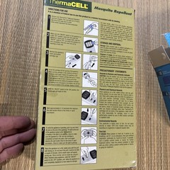 ThermaCELL Mosquito/Black Flies Repellent + Bonus 6 Pack of refills