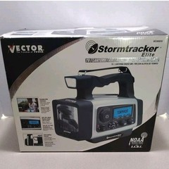 Vector Stormtracker Elite WC300DSV TV/Lantern/AM/FM/ Weather Alert Radio – NIB!!