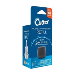 Lot of 4! Cutter Mosquito Repellent 40-Hour Refill 40 Hours Each No Scent