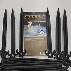 Holiday Joy 12 All Purpose Commercial Grade Tent Stakes New