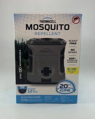 NEW ThermaCELL EX90 GREY Rechargeable Mosquito Repellent 20′ ZONE W 12 HR